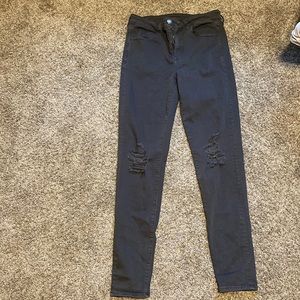 BLACK AMERICAN EAGLE JEANS